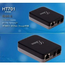 PBX 콜센터 교환망HT701 인터넷 전화 어댑터 음성 게이트웨이 IP 아날로그 Voip 포트, 04 EU