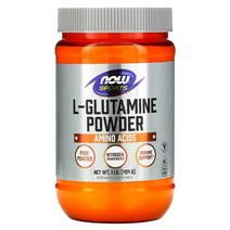 NOW Foods 나우푸드 스포츠 엘 글루타민 파우더 454g, 기본