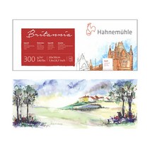 하네뮬레 브리타니아 수채화지 파노라마 matt 20 x 50 cm 300g 12매, 1개