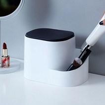 야외 냄새안나는 화이트 인테리어 화장실 쓰레기통 화장대 업소용 통 쓰레기 미니 주방 사무실 원터치 원형