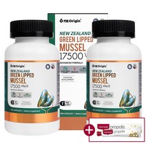 뉴질랜드 초록홍합 17500 고함량 초록입홍합 + 사은품 증정, 100캡슐 x 2박스 (200일분)