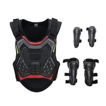 검도 호구 세트 호면 용품 장비 보호대 높이 0.85-1.7m latka 소년 소녀 어린이 청소년 신체 보호 조끼 갑옷 어린이 크로스 가슴 척추 보호 무릎, 협력사, 높이(1.55-1.7m), 블랙 c