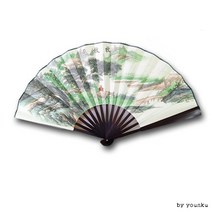 태극 그림부채 레이스부채 부체 양산 판촉물 여름 냉방용품, 단품