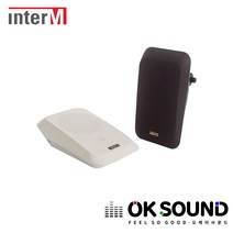 IWS-10 인터엠 벽부형스피커 10W 학교 학원 강의실 매장 업소용 실내용 방송 벽걸이스피커, 아이보리