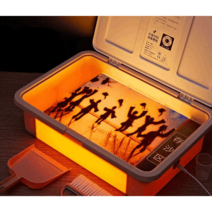 모래아트 샌드아트 매직 라이트 박스 그리기 보드판, Sand box - 핑크