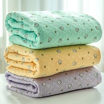 혜인천 대폭 퀼팅 누빔 다이마루원단 블링바니 3컬러, 옐로우