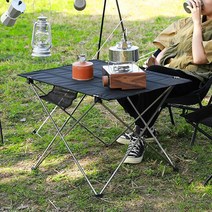 ZAZX야외 접이식 테이블 휴대용 캠핑카 피크닉 XB2606 블랙