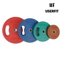 유저핏 베스코 저중량 컬러 경량 원판 2.5kg 5kg 7.5kg 10kg 단품