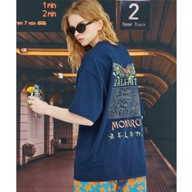 CPGN STUDIO 20수 발리안트 타이거 반팔티 네이비