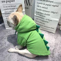 강아지옷 후드티 후드 애견 맨투맨 하네스 소형견 중형견 대형견 웰시코기 프렌치불독, 초록, 중