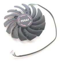 게이밍 XZ 그래픽 카드 냉각 팬 PLD09210S12HH DC12V 0.40A 4 핀 MSI RTX2070S 2080, 1 pcs