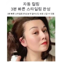 자동 열풍 빗질기 고데기 겸용 고데기, 보라색 유럽 규정