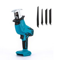 전기톱 무선 전기 왕복 톱 3000 분당회전수/분 속도 금속 목재 절단 도구 Makita 18V 배터리 전동 공구, 한개옵션0