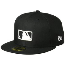 [뉴에라] 캡 59FIFTY MLB 타자 로고 블랙 57.7cm, [04] 58.7 cm, [01] 블랙