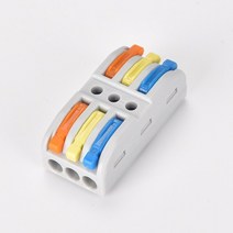 소형 고속 커넥터 램프 와이어 버트 플러그 다기능 앤 풀 터미널 션트 투명, 14 3-3E_01 5PCS
