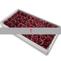 웨딩카 꾸미기 리본 프로포즈 자동차 장식 용품 50 개상자 인공 비누 장미 꽃 웨딩 diy 지주 꽃 머리 웨딩 파티 크리스마스 발렌타인, T