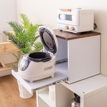 미니렌지대 밥솥다이 400틈새장 렌지대수납장, 사백미니렌지대웬지백