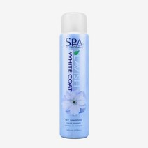 [천삼백케이] [브라보펫] 스파샴푸 스파 화이트코트 백모전용 고급 강아지삼푸 16oz 473ml, 단품