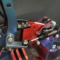 Weped 전기 스쿠터 스티어링 안정기 댐퍼 장착 브래킷 키트, 01 Bracket
