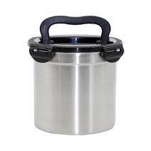 올품락 가성비 끝판왕 스텐 음식물쓰레기통 2L, 단품