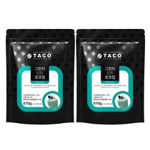 타코 그린티민트초코칩 870g 2개세트, 단품