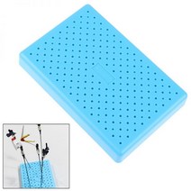 도색부스 1PC 15x10x2cm 모델 취미 부품 홀더 에어 브러시 페인트 스프레이 부스 클립 스탠드베이스 블루, 한개옵션0