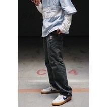 카고조거 팬츠 테크워어 Carhartt Carhartt 메인 라인 밀리터리 스타일 봄 가을 작업복 바지 남성 여성 커플 멀티 포켓 캐주얼 바지