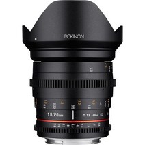 캐논 EF용 로키논 20mm T1.9 시네 DS AS ED UMC 광각 시네 렌즈, 정경