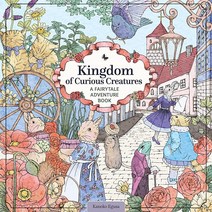 Kingdom of Curious Creatures: A Fairytale Adventure Book (Design Originals) Adult Coloring Book with