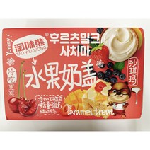 김가네 중국식품 후르츠밀크 과일 사치마 토워이슝 싸치마 380g