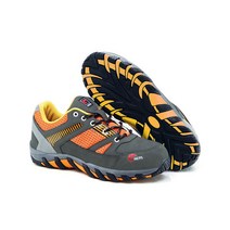 네파 건설화 작업화 편안한 미끄럼방지 튼튼한 GT204 오렌지 여성 안전화 메쉬