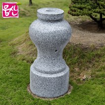 화강석 화병 석재화병 정원 인테리어소품 수목장 오석 웅산석재, B타입