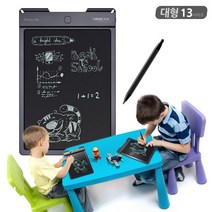 휴대용 칠판 전자 메모장 패드 13 대형 LCD 태블릿, 단품