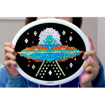 불빛 핀아트 그림 미술놀이 초등집콕놀이 키트 집놀이 아동 집에서 집에서할수있는 색관찰 유아 아기