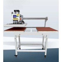 열프레스 압착기 열전사 인쇄기 전동 금박 각인 기계, 40x60cm 알루미늄판 작업대