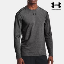 언더아머 언더아머 남성 UA 콜드기어 아머 피티드 크루 1310989-090