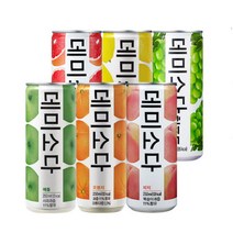 데미소다 자몽/ 애플/ 복숭아/ 포도/ 레몬/ 오렌지 250ml x 60캔, 데미소다 사과 250ml x 60캔