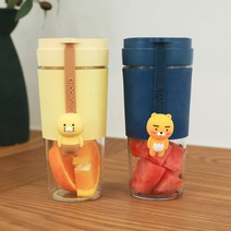 카카오 프렌즈 휴대용 무선 믹서 텀블러, 춘식이