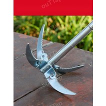 수초제거기 민물 낚시 제거대 갈퀴, 탄소강낫머리[그물기둥과함께사용해야함]