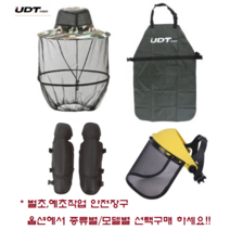 예초기악세사리 안면보호구 방충모자 무릎보호대 작업앞치마 벌초안전장비 장구 정강이보호대 제초작업안전장구 벌초모자 마스크 헬멧 벌초앞치마 예초기안전모 예초기보안경, 1개