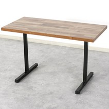 오디엔즈 FT12065 블랙 철재다리 업소용테이블 W1200 x D650 /업소용탁자/4인식탁, 주문시 추가문구에작성