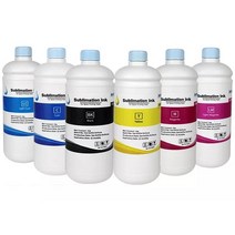 엡손고급 열승화 전사잉크 120ml 단색 주문용sublimation ink, LC 밝은파랑