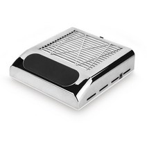 가정용 80W 홀리크 네일흡진기 필터 네일 흡진기 / 인테리어용 네일샵용 전문가용 / 80W 출력먼지제거기, 은색