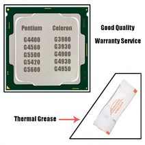 G3930 인텔 LGA 1151 프로세서 펜티엄 G4400 CPU G4560 G5500 열 그리스 포함 셀러론 G3930 데스크탑, 06 G5500 and Grease
