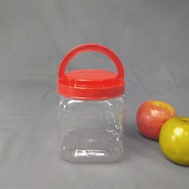 PET 용기 손잡이 통 1.5L 낱개 젓갈 장아찌 효소 담금주