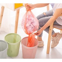 리필휴지통 스마트휴지통 전용 리필용 비닐백 손쉬운 비닐교체, 초록