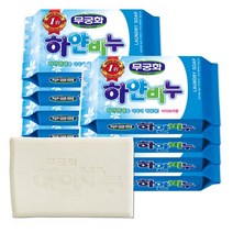 무궁화 세탁비누 하얀비누, 230g, 10개