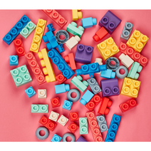 파스텔 친환경 소프트 빅블럭 80pcs