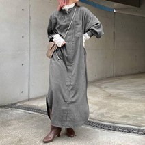여성 2022 spring button down kaftan women 원피스 273