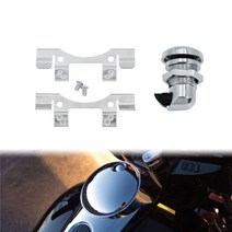 할리 데이빈슨 1xMotorcycle 연료 도어 래치 푸시 버튼 가스 오일 캡 탱크 Harley Touring 1992-2020 Street Road